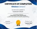 100xDevs Cohort 3 ā Web Development, DevOps & Blockchain badge